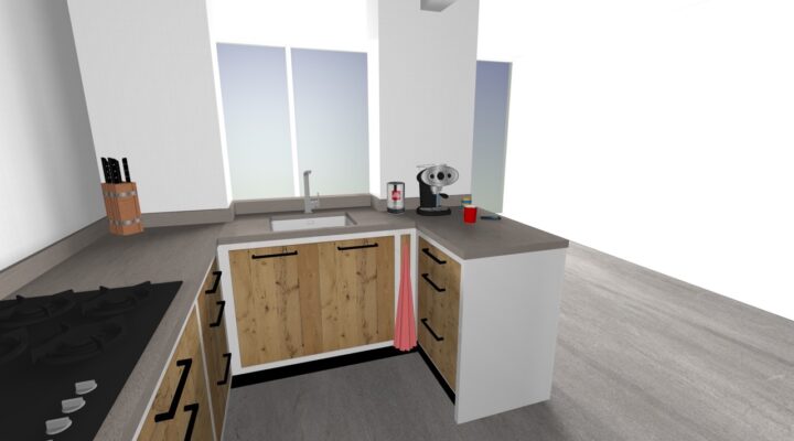 Keuken eiken - Ontwerpen