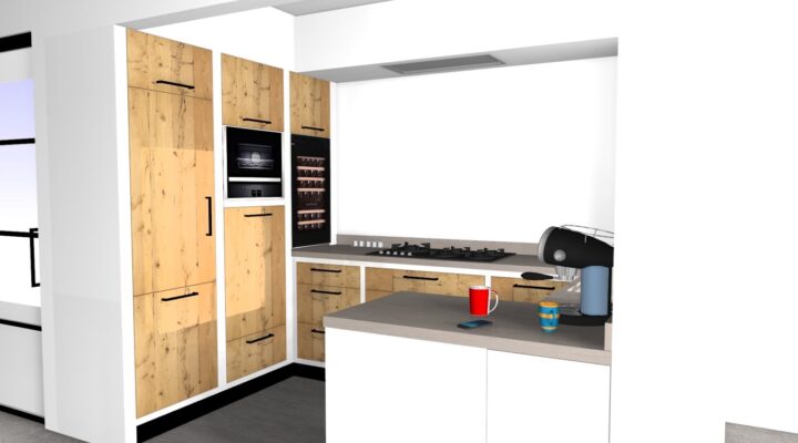 Keuken eiken - Ontwerpen