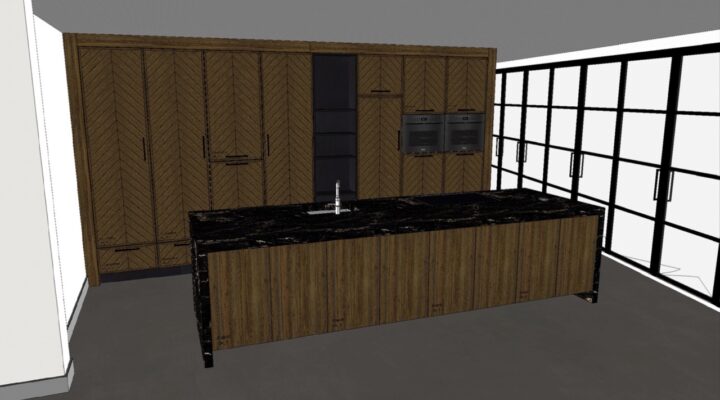 Visgraatkeuken - Ontwerpen