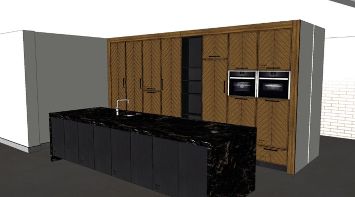 Visgraatkeuken - Ontwerpen